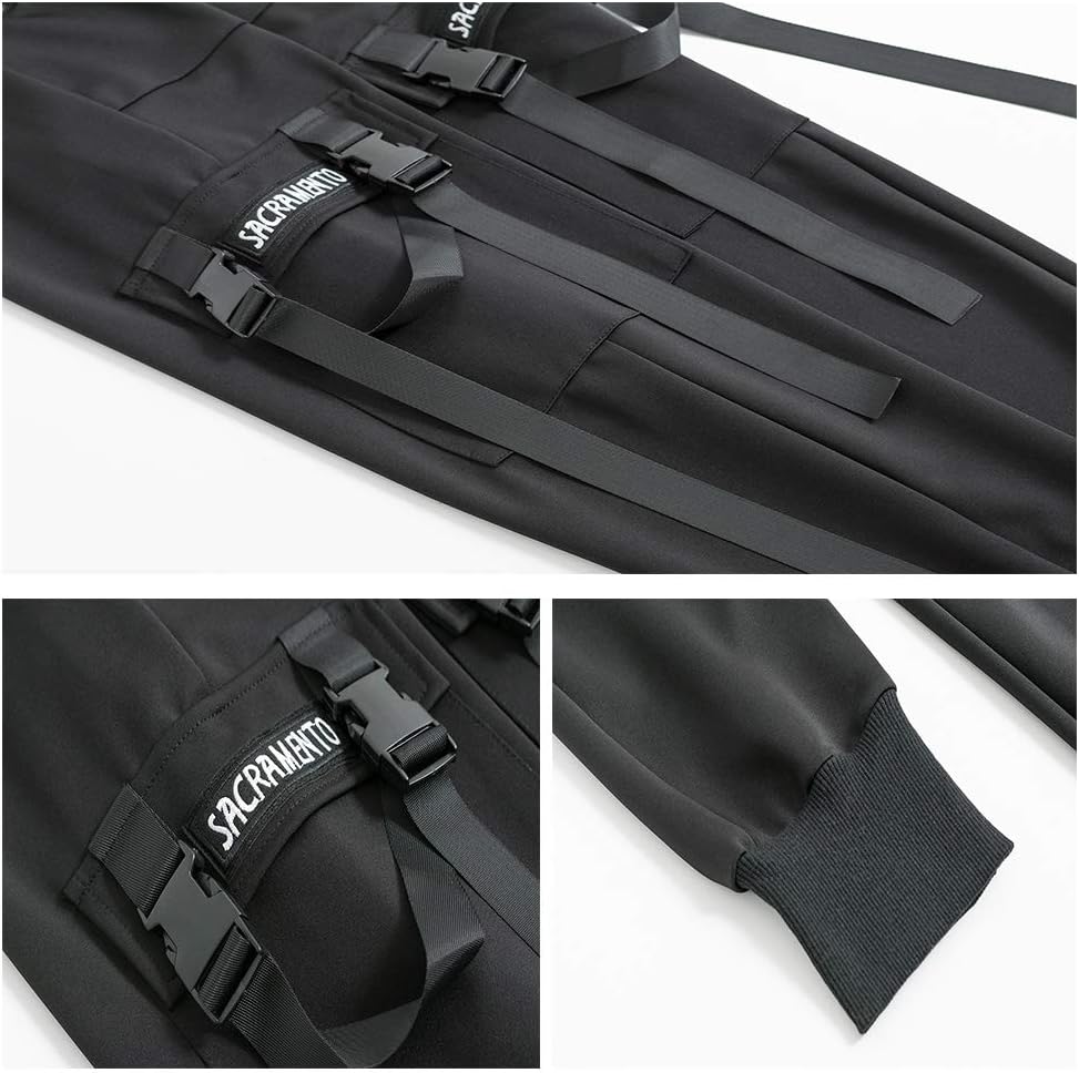 XYXIONGMAO Men's Jogger Pants Techwear Hip Hop Harem Pants Streetwear Tactical Track Pants