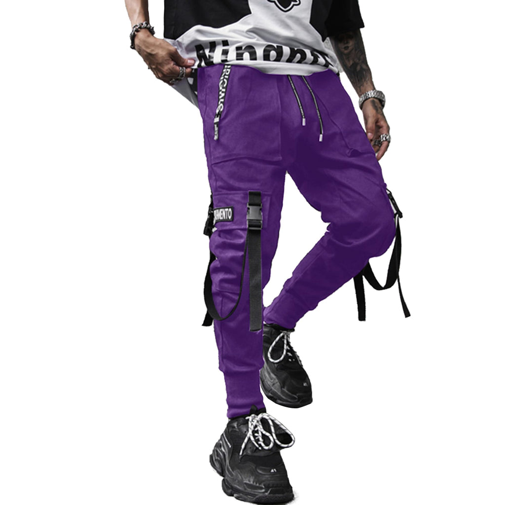 XYXIONGMAO Men's Jogger Pants Techwear Hip Hop Harem Pants Streetwear Tactical Track Pants