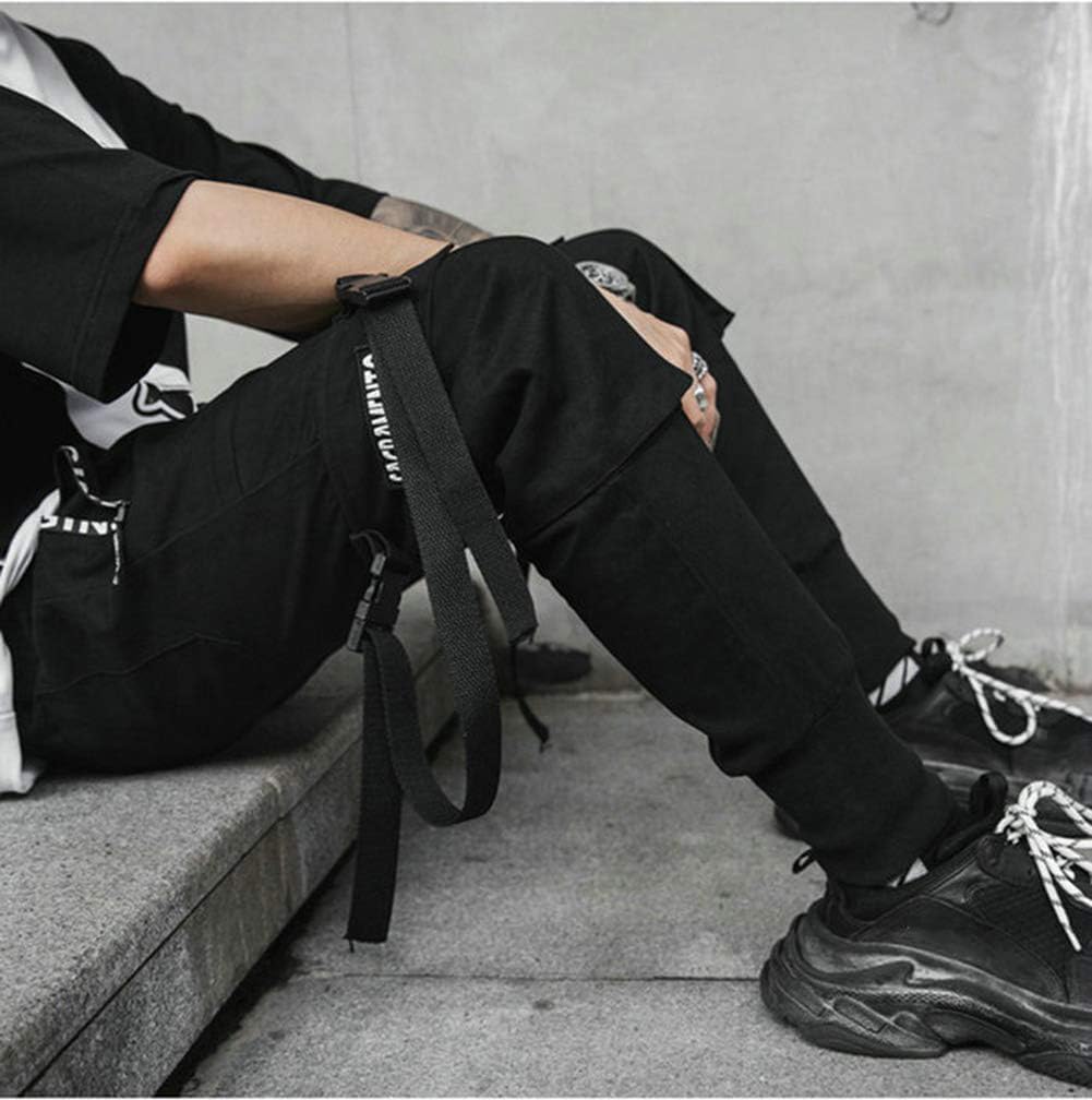 XYXIONGMAO Men's Jogger Pants Techwear Hip Hop Harem Pants Streetwear Tactical Track Pants