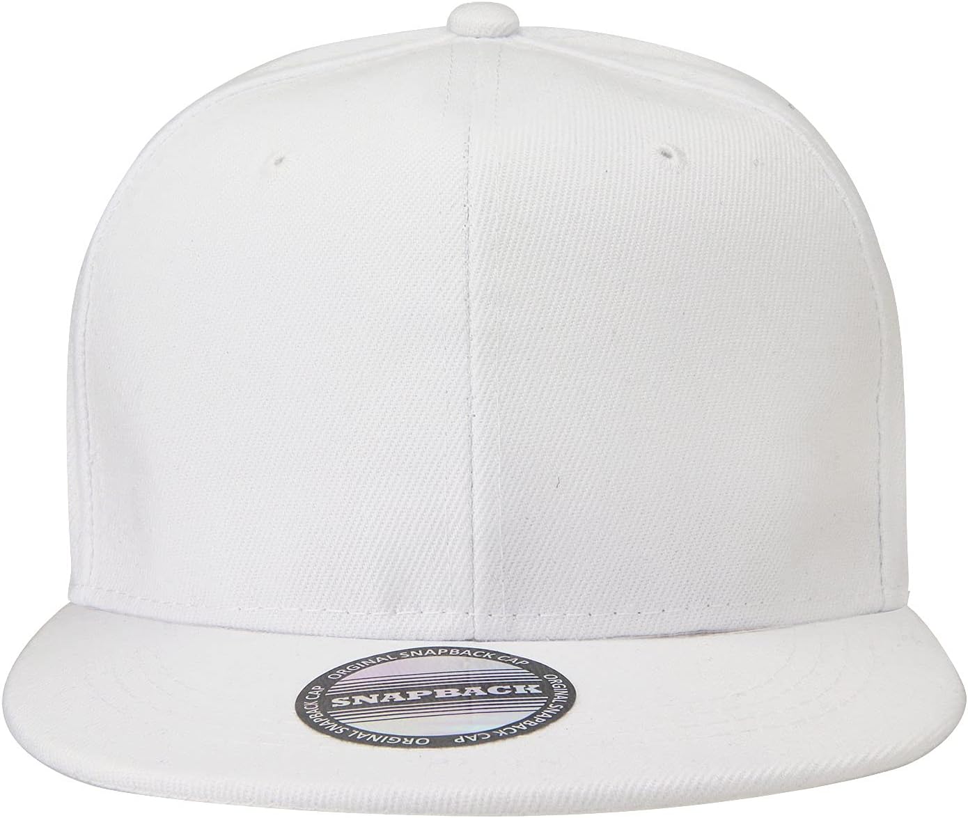 Classic Snapback Hat Cap Hip Hop Style Flat Bill Blank Solid Color Adjustable Size