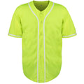 Phoneutrix Blank Plain Hip Hop Hipster Baseball Jersey Button Down Shirts Sports Uniforms Men Women Jersey