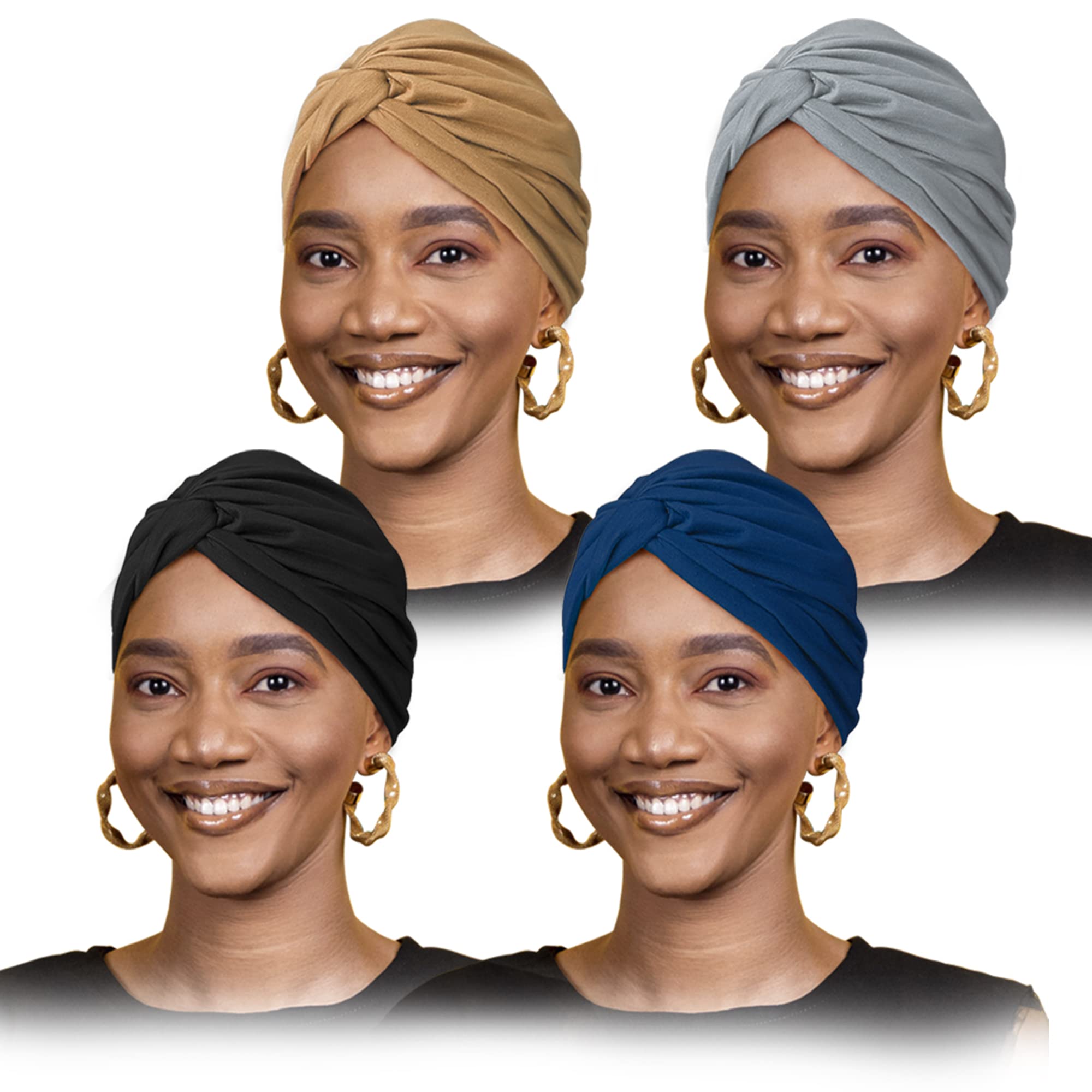 ELLEWIN Cotton Slouchy Beanie Hip-Hop Soft Lightweight Running Beanie Adult Skull Hats Cap for Men Women