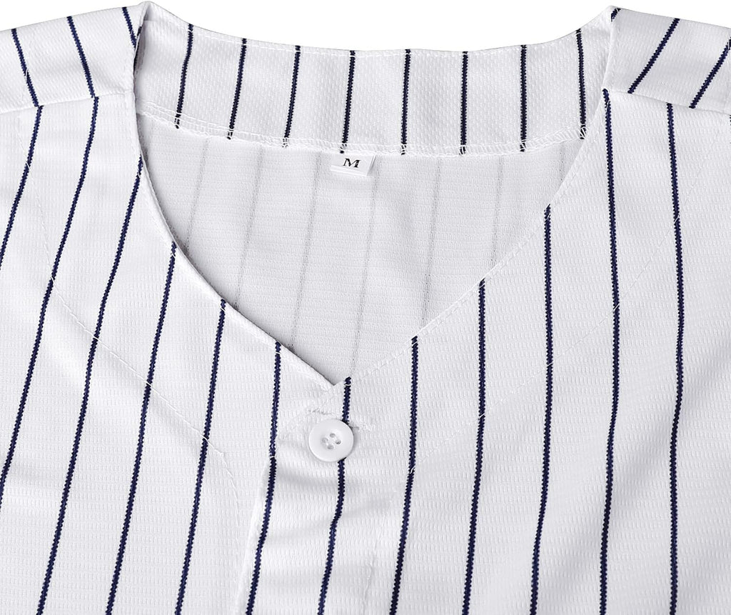 Phoneutrix Blank Plain Hip Hop Hipster Baseball Jersey Button Down Shirts Sports Uniforms Men Women Jersey