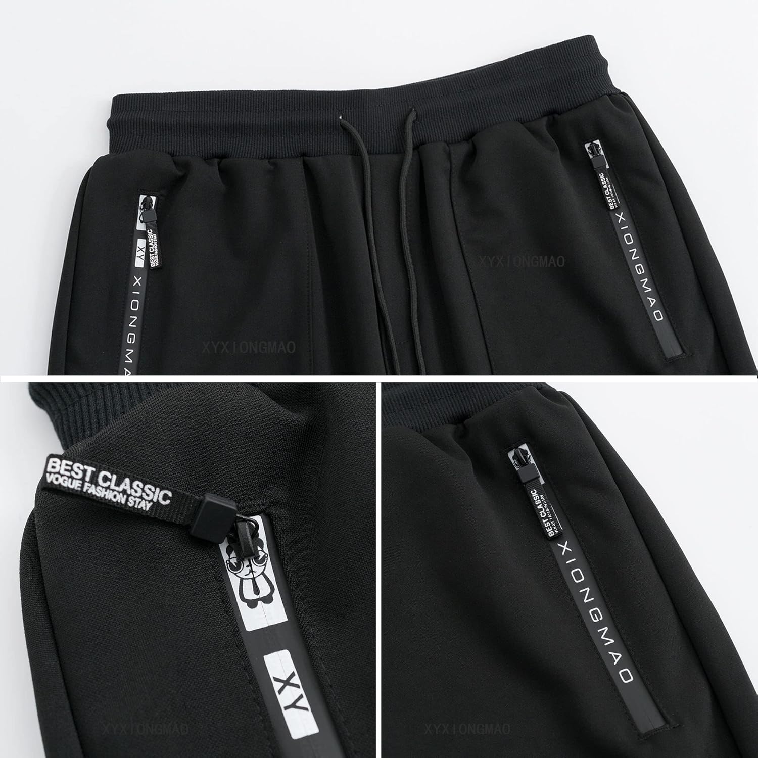 XYXIONGMAO Men's Jogger Pants Techwear Hip Hop Harem Pants Streetwear Tactical Track Pants