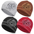 ELLEWIN Cotton Slouchy Beanie Hip-Hop Soft Lightweight Running Beanie Adult Skull Hats Cap for Men Women